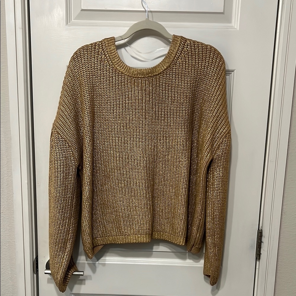 Kika Vargas for Target Gold Tie Sweater